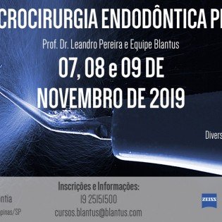 Curso de Cirurgia Endodôntica em Novembro